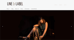 Desktop Screenshot of lineandlabel.com